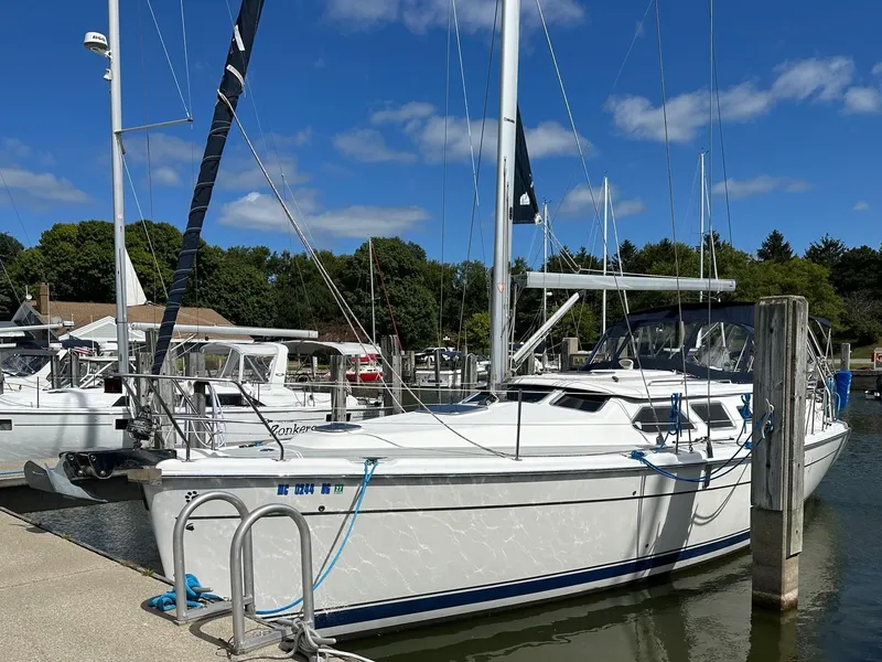 Slide: The Image of Hunter 41 Deck Salon 2008 - 6