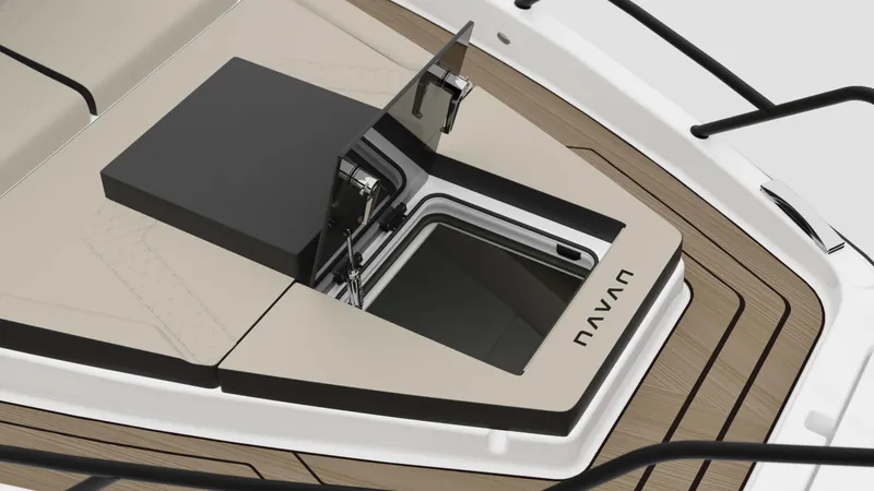 Slide: The Image of 2025 Navan C30 boat hatch with sleek design and modern finish. - 37