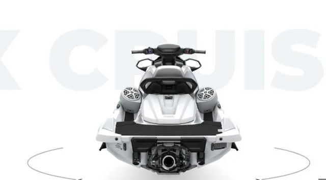 Slide: The Image of 2025 Yamaha Marine Waverunner VX1050B-BB, rear view, sleek design, advanced features. - 4