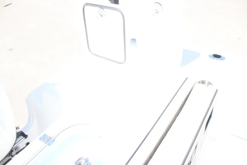 Slide: The Image of Overexposed image of a 2025 Sea Pro 222 boat interior. - 15