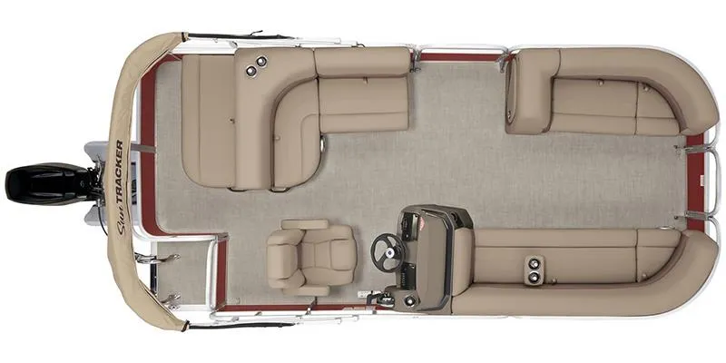 Slide: The Image of Party Barge 18 DLX 2025 - 2