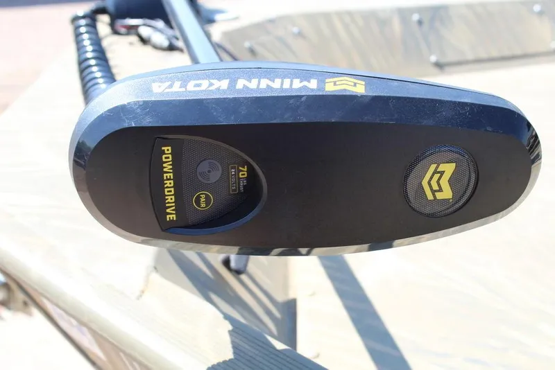 Slide: The Image of Minn Kota PowerDrive trolling motor on 2018 Tracker GRIZZLY® 1860 CC boat. - 5