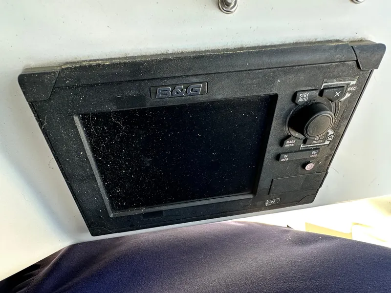 Slide: The Image of B&G navigation system on a 2014 Beneteau Oceanis 45 yacht. - 32
