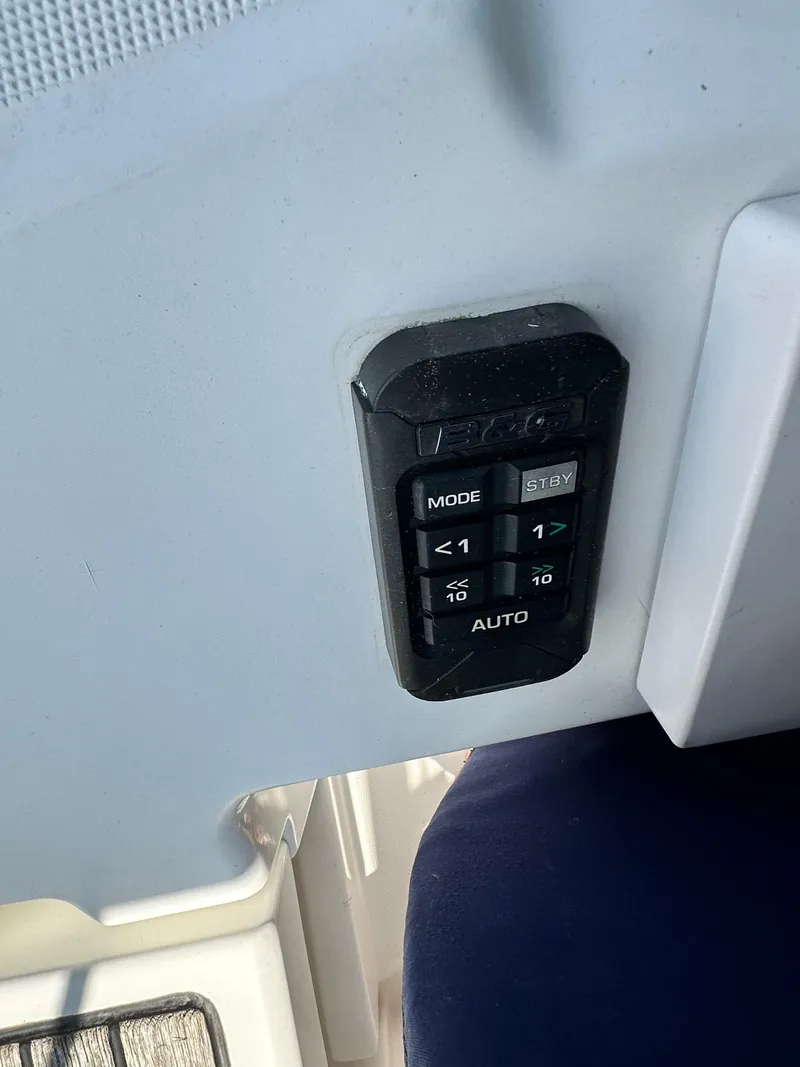 Slide: The Image of Control panel on a 2014 Beneteau Oceanis 45 sailboat. - 35