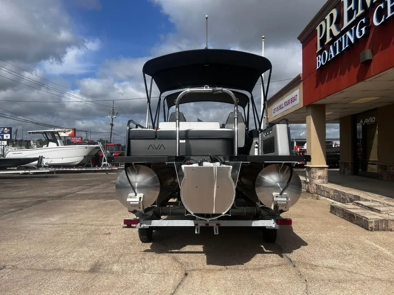 Slide: The Image of 2025 Avalon LSZ VRB23T DX pontoon boat at Premier Boating Center. - 9