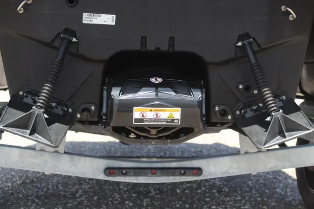 Slide: The Image of Rear view of 2024 Sea-Doo Switch® Cruise 18 - 170 hp propulsion system. - 11