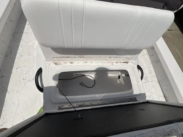 Slide: The Image of 2025 Majek 2206 Illusion boat seat with storage compartment open. - 8