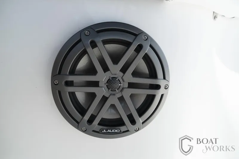 Slide: The Image of Speaker on 2022 CG Boat Works 35 M-Series, featuring JL Audio design. - 30