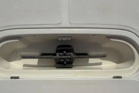 Slide: The Image of Storage compartment on a 2006 Angler 2600CC Limited Edition boat. - 9