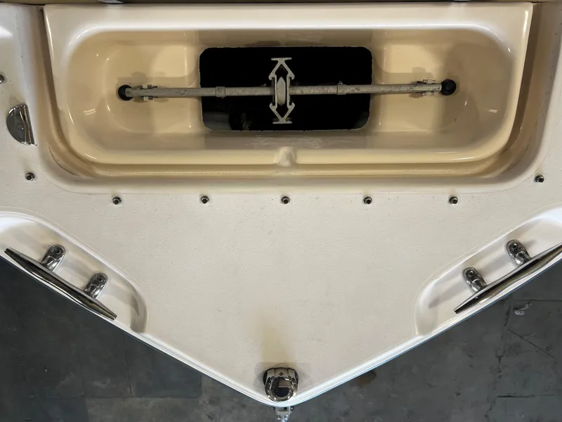 Slide: The Image of 2011 Grady-White Tournament 225 boat bow with anchor storage compartment. - 46