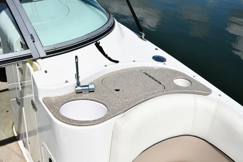 Slide: The Image of 2005 Four Winns 234 Funship boat interior with sink and countertop. - 6