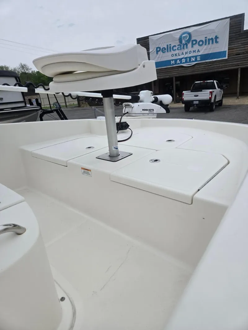 Slide: The Image of 2022 Bayliner Trophy T18Bay boat at Pelican Point Marina. - 10