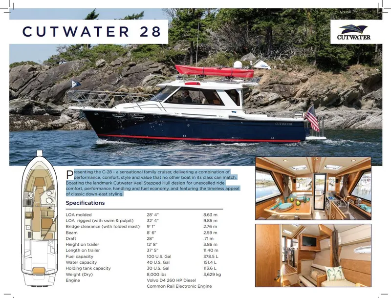 Slide: The Image of Cutwater C-28 Coupe 2014 - 52