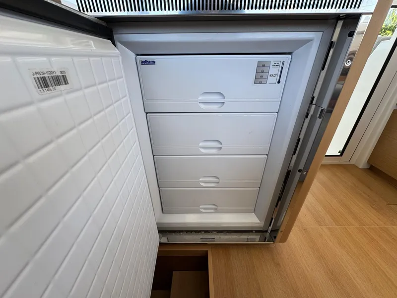 Slide: The Image of Built-in freezer with four drawers on a 2023 Excess 12 yacht. - 36