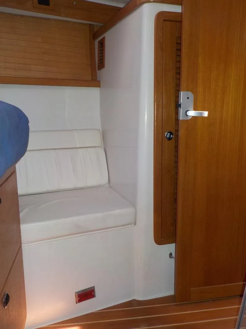 Slide: The Image of Forward Stateroom Seating & Storage - 18