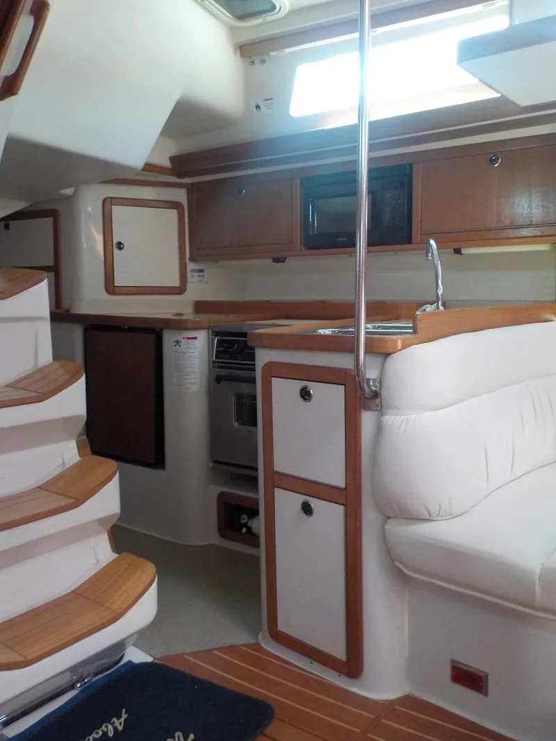 Slide: The Image of Galley Located Portside Aft - 23