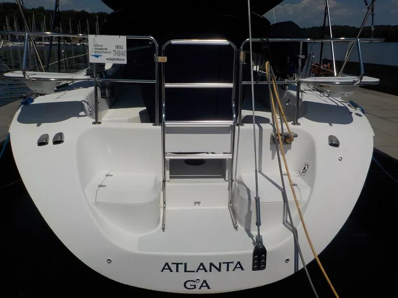 Slide: The Image of Transom w/Swim Platform & Ladder - 41