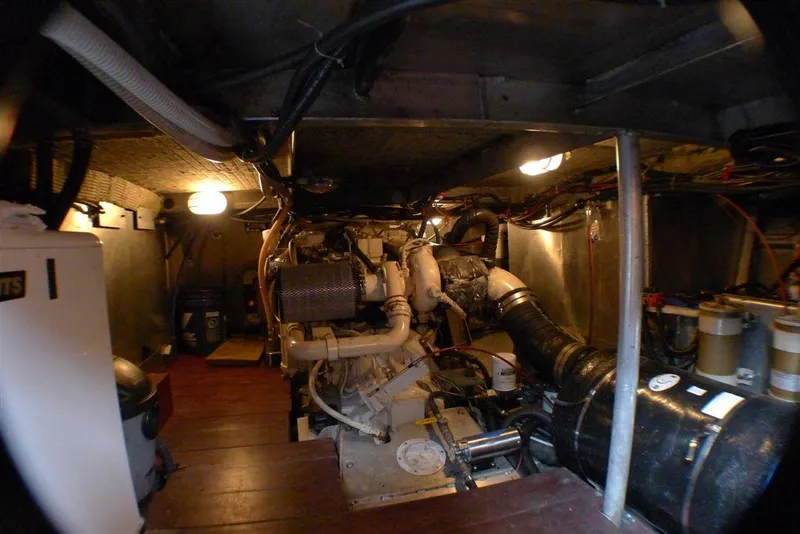 Slide: The Image of Spacious Engine room - 58