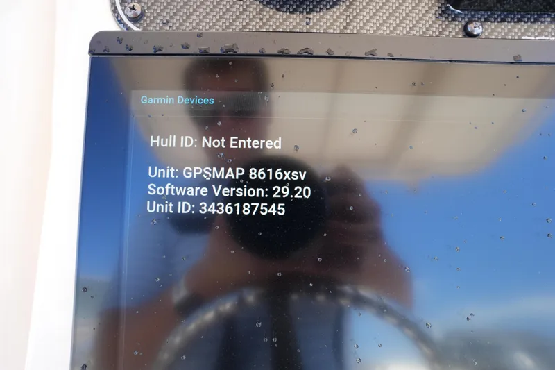 Slide: The Image of Garmin GPSMAP 8616xsv display on 2016 Grady-White 251 Coastal Explorer boat. - 26