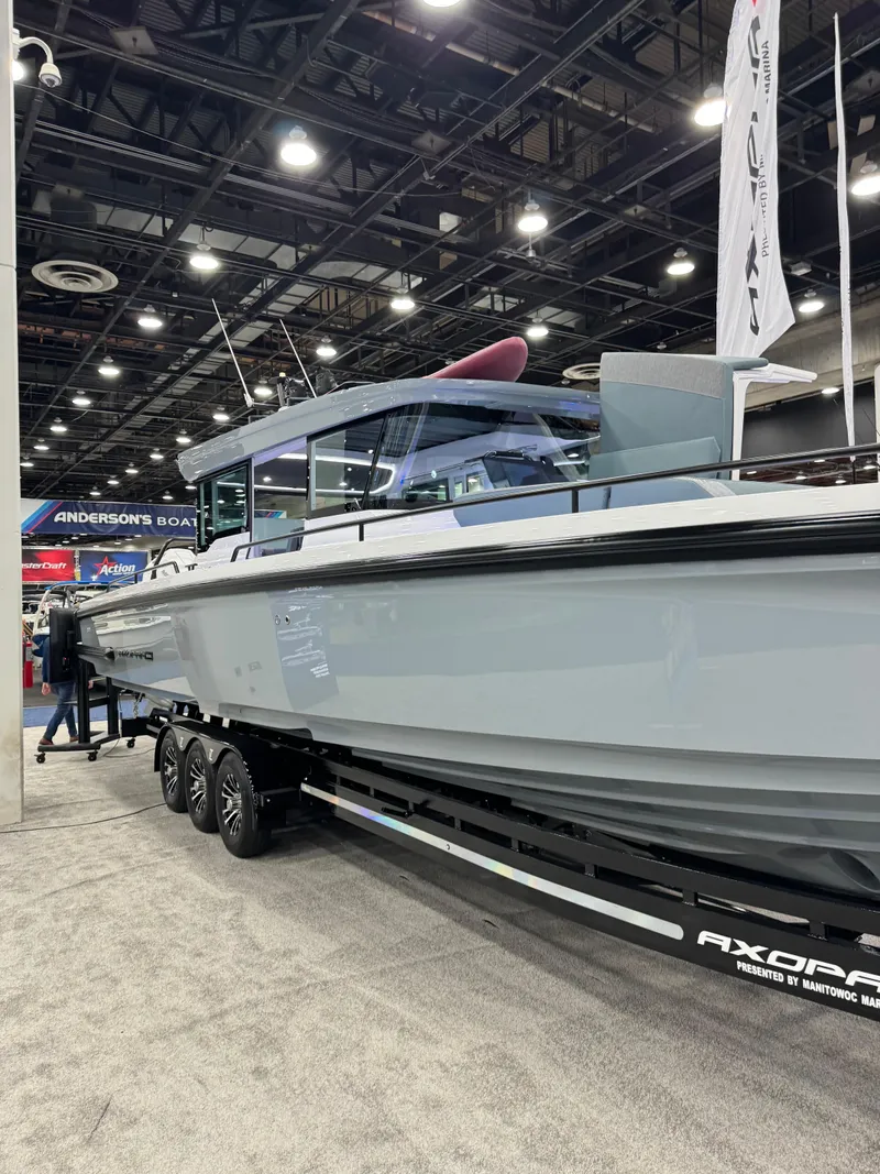 Slide: The Image of Axopar 37 XC Cross Cabin Wetbar 2024 - 13