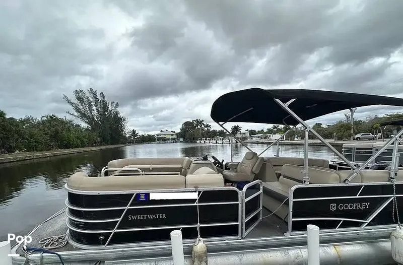 Slide: The Image of 2023 Godfrey Pontoon Sweetwater 2286 for sale in Naples, FL - 3