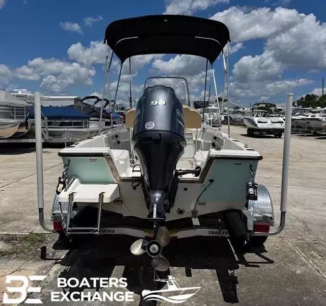 Slide: The Image of 2017 Key West 1720 boat with outboard motor at Boaters Exchange dealership. - 3