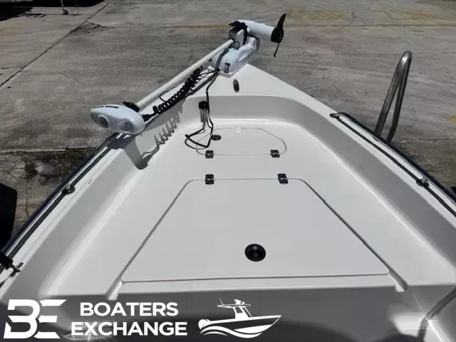 Slide: The Image of 2017 Key West 1720 boat deck with trolling motor, showcased by Boaters Exchange. - 9