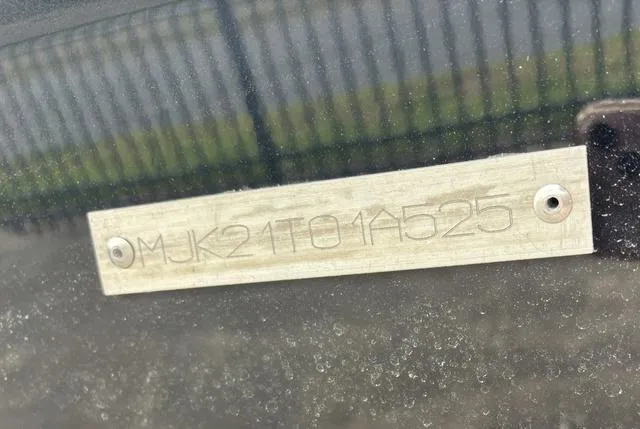 Slide: The Image of Hull identification number on a 2025 Majek 21 RFL boat. - 6