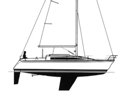 Slide: The Image of 1985 Beneteau First 325 - 4