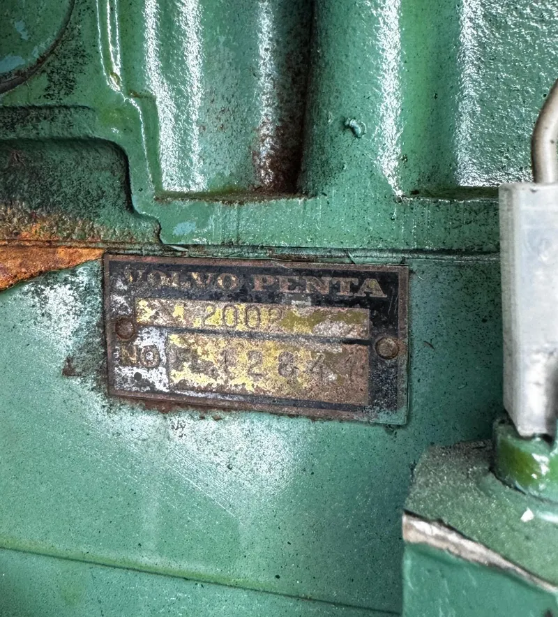 Slide: The Image of Volvo Penta 20 hp engine, model MD2002 - 60