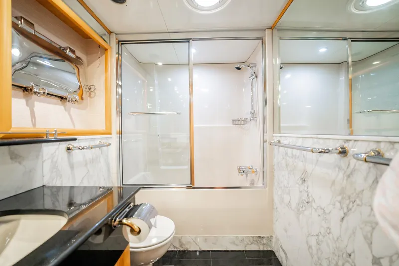 Slide: The Image of Cheoy Lee 145 Global Series Long Range Tri Deck 1996 - 75