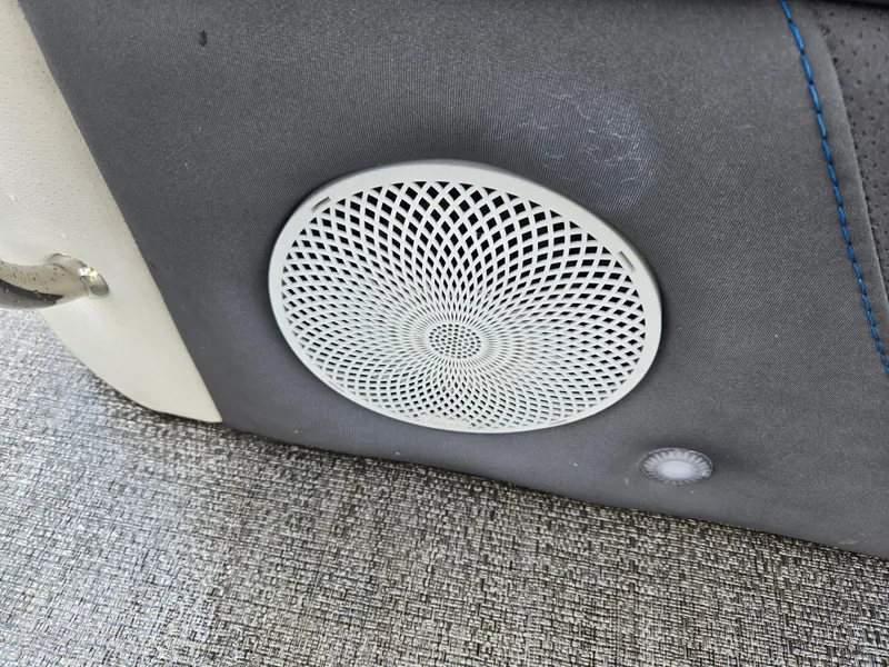 Slide: The Image of Speaker on a 2022 Barletta Corsa 23U boat interior. - 3