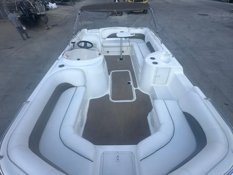 Slide: The Image of 2012 Hurricane SD 201 boat with spacious seating and modern design. - 13