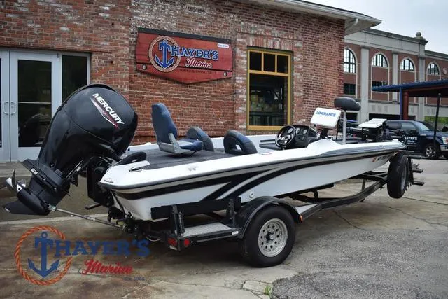 Slide: The Image of 1997 Pro Craft 180 boat with Mercury engine at Thayer's Marine dealership. - 3