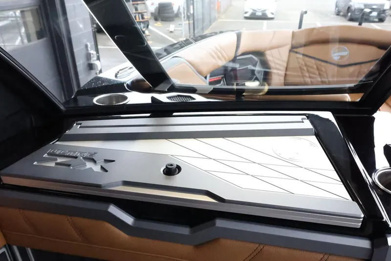 Slide: The Image of 2025 Tigé Ultré 25ZX interior detail with sleek design and luxurious seating. - 45