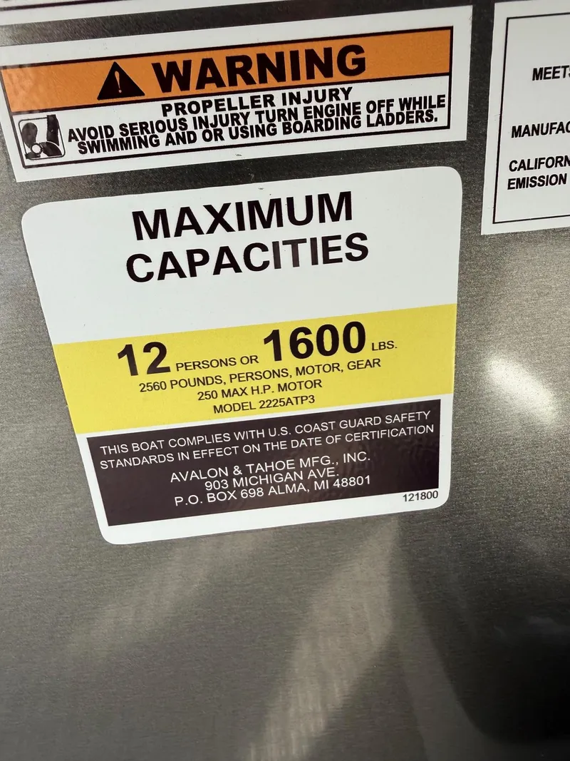 Slide: The Image of Avalon Venture 85 - 23 FT Quad Lounger w/ 150HP Mercury! 2025 - 13