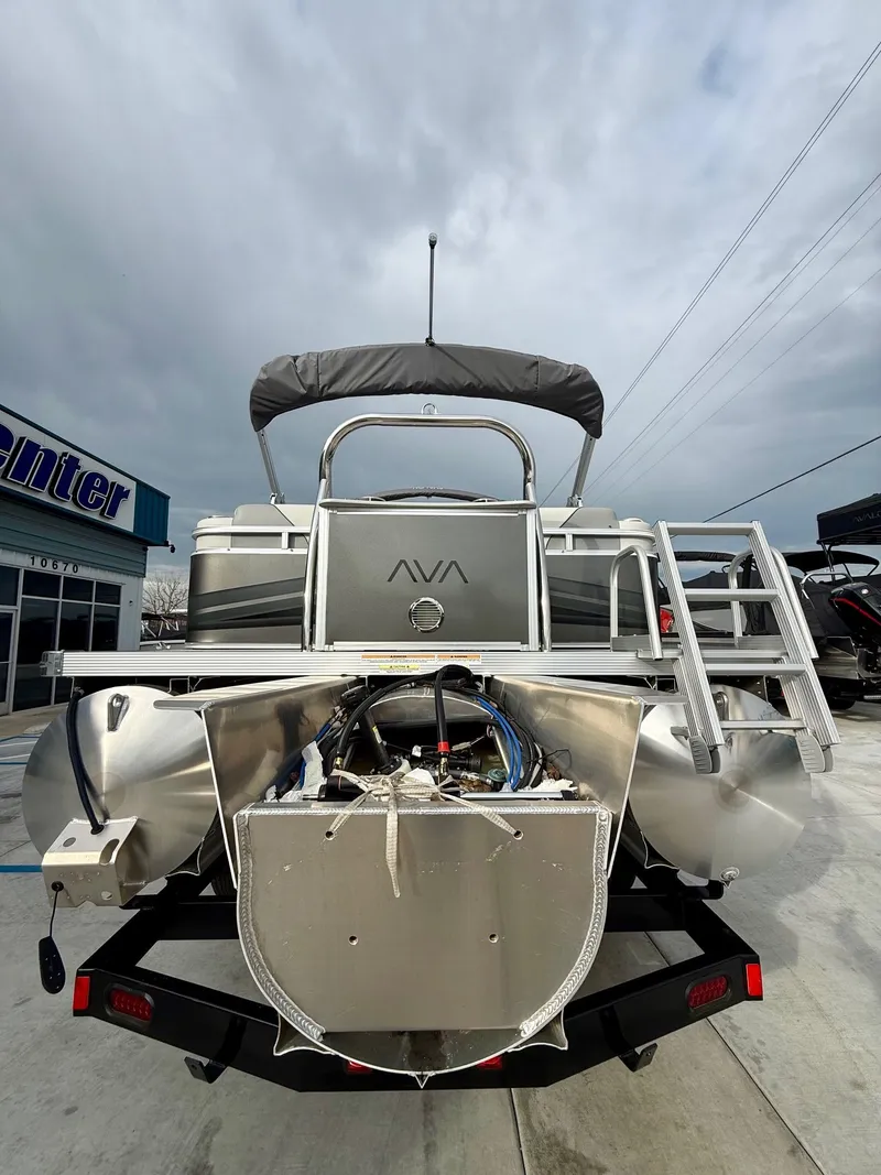 Slide: The Image of Avalon Venture 85 - 23 FT Quad Lounger w/ 150HP Mercury! 2025 - 14