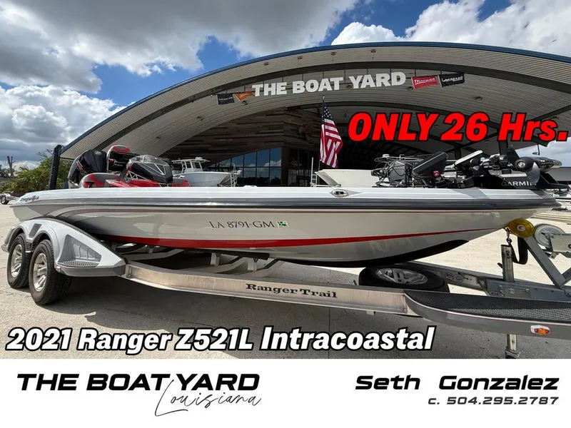 The Image of 2021 Ranger Z521L Intracoastal boat at The Boat Yard, Louisiana, with only 26 hours. - 1