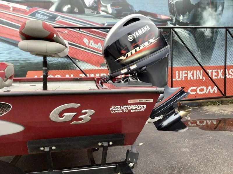 Slide: The Image of 2020 G3 1710 SPORTSMAN boat with Yamaha VMAX engine, displayed at Ross Motorsports, Lufkin, Texas. - 3
