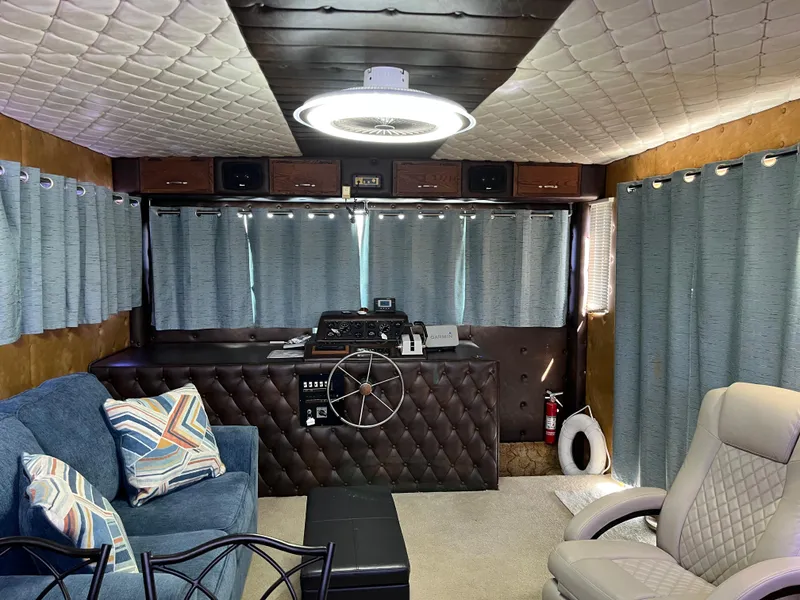 Slide: The Image of Luxurious 1987 Sumerset Custom interior with plush seating and modern decor. - 13