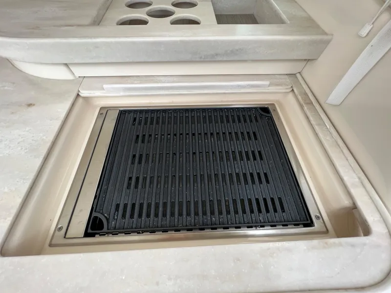 Slide: The Image of Built-in grill on 2020 Grady-White Freedom 375 boat. - 41