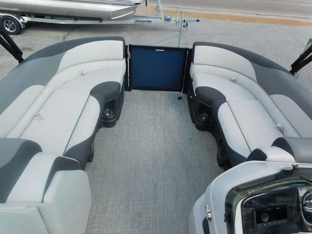 Slide: The Image of 2024 Avalon 2585 LSZ Quad Lounger interior with spacious seating and modern design. - 11