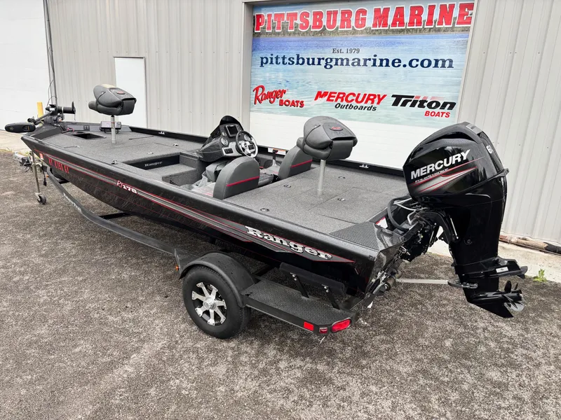 Slide: The Image of 2016 Ranger RT178 boat with Mercury engine at Pittsburg Marine dealership. - 11