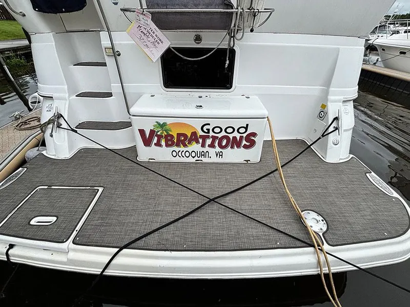 Slide: The Image of 2004 Cruisers Yachts 375 Motoryacht named "Good Vibrations" docked in Occoquan, VA. - 5