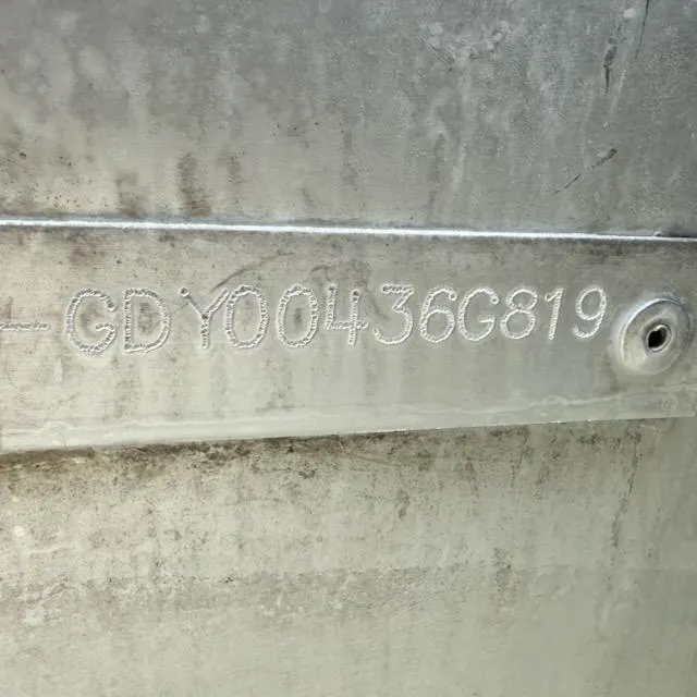 Slide: The Image of Hull identification number on 2019 Godfrey Aqua Patio 235 UL boat. - 17