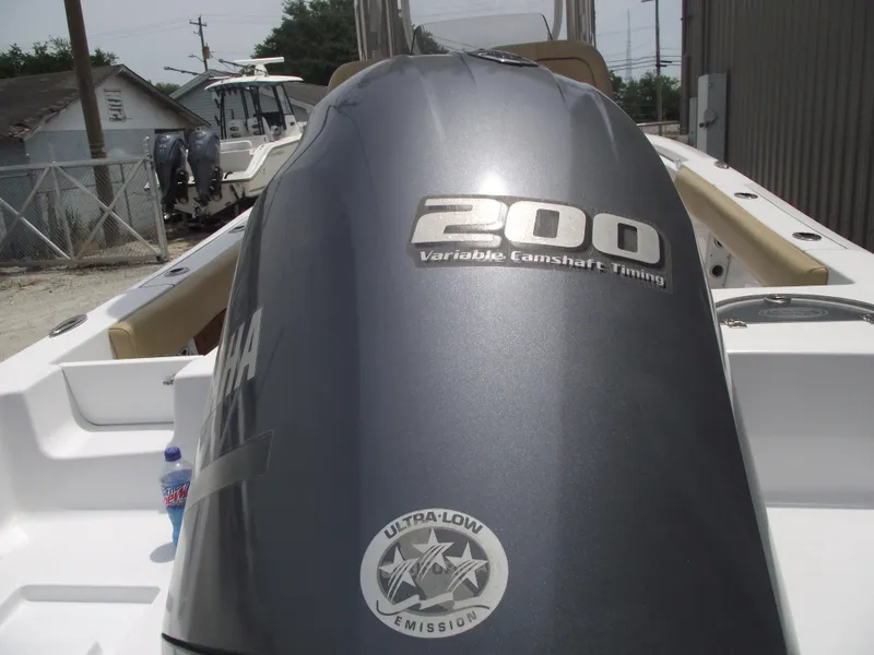 Slide: The Image of 2021 Sportsman Open 212 Center Console with Yamaha 200 engine, ultra-low emission. - 4