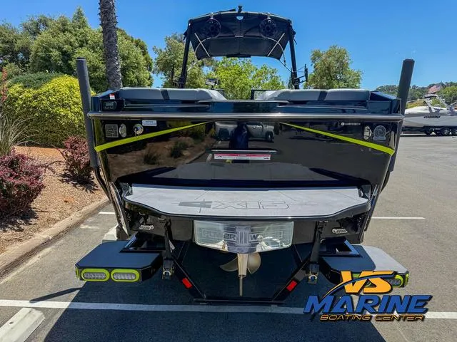 Slide: The Image of 2023 Axis Wake Research T250 boat at VS Marine Boating Center. - 6