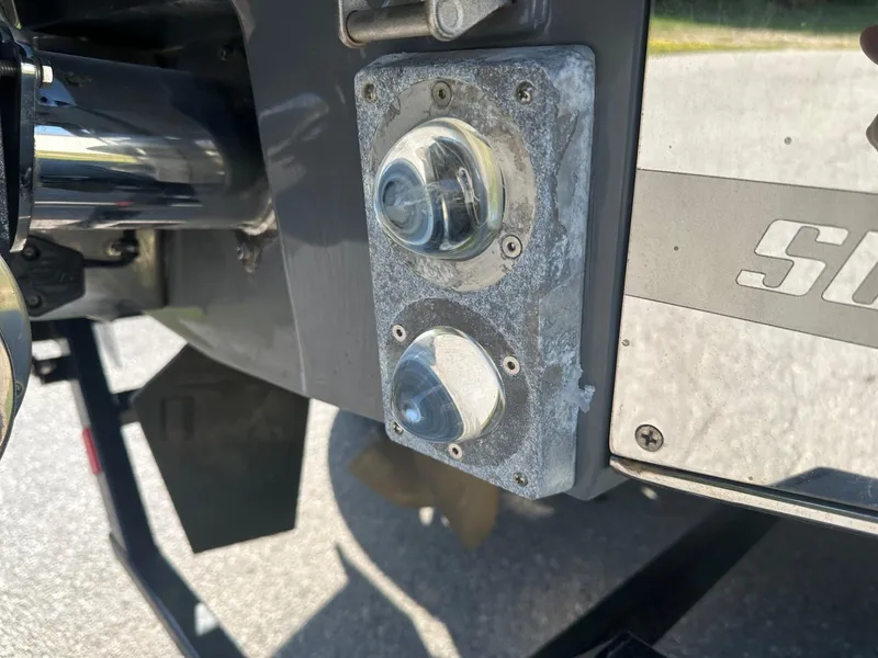Slide: The Image of Close-up of 2020 Malibu M240 boat hardware and fittings. - 19