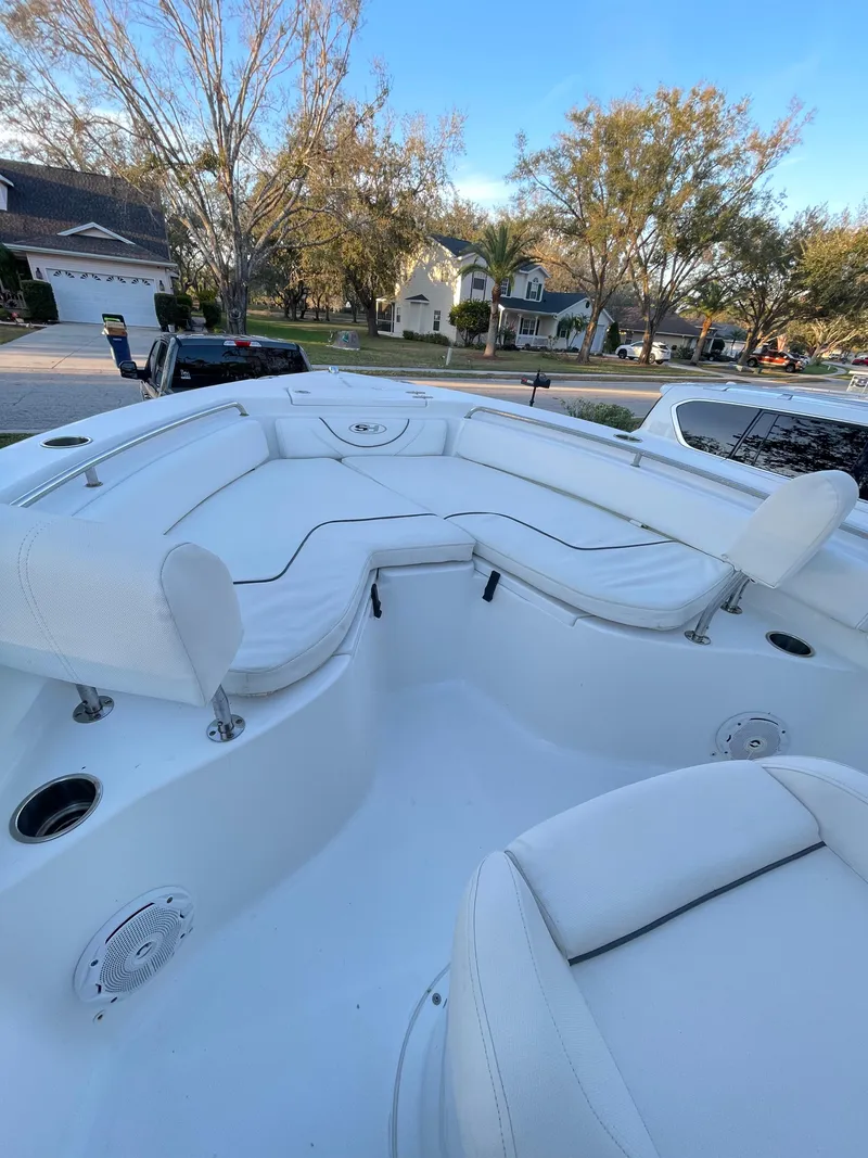 Slide: The Image of 2017 Sea Hunt 225 Ultra boat with spacious seating, 2021 trailer, and 385 hours. - 16