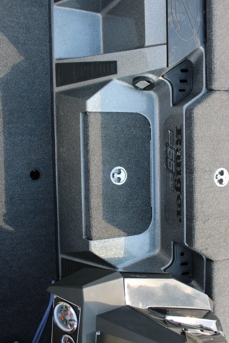 Slide: The Image of 2023 Ranger Z519 Ranger Cup Equipped boat interior with storage compartments. - 13